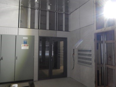Entry door to Unit Lift Foyer