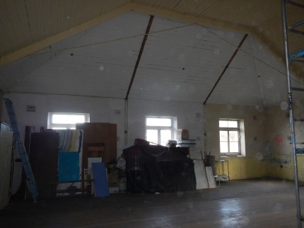 Upper Hall - rooms demolished