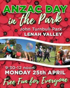 Anzac Day in the Park
